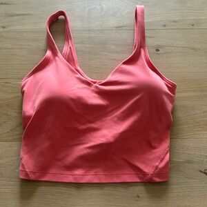 Coral Pink Align Tank